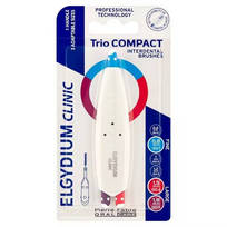 ELGYDIUM CLINIC TRIO COMPACT, tarpdančių šepetėliai 145, 3 vienetai