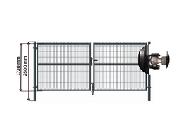 Vartai 400 x 173 cm, PILKI