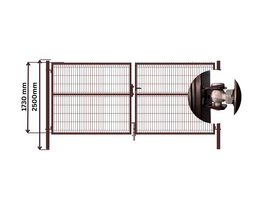 Vartai 400 cm x 173 cm, RUDI