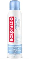 Dezodorantas purškiklis Borotalco Fresh Powder 150 ml ilgalaikė apsauga Microtalco technologija
