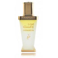 Kvepalų aliejus Khadlaj Oud & Musk unisex ilgai išliekantis medienos kvapas