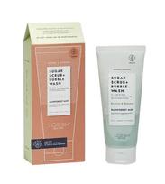 Cukraus šveitiklis kūno ir galvos odos priežiūrai Voesh Shower & Empower Sugar Scrub Bubble Wash Rainforest Mist, 210 g