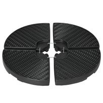 Konsolinio skėčio svoris Konsolinio skėčio svoris, atsparus atmosferos poveikiui, 52 kg vandens/68 kg smėlio, HDPE