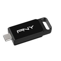 USB laikmena USB Type-C raktas 64Go - PNY - Elite Type-C - Skaitymas iki 120 Mo/s - Rašymas 10x greitesnis nei USB 2.0