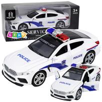 Policijos automobilis baltas