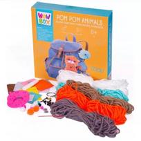 Wow Box: Gyvūnų pomponų kūrimo rinkinys