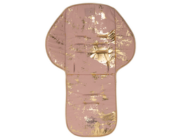 Bjallra of Sweden dvipusis įklotas vežimėliui Pink Golden Collection