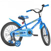 Vaikiškas dviratis, BMX stiliaus, 121x50x78 cm, mėlynas