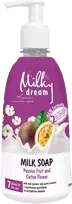 Skystas muilas MILKY DREAM Pasiflora ir Medvilnės gėlės, 500ml