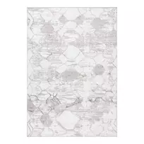 Kilimas SALAMANCA-3, 200x285cm, sidabrinė/balta