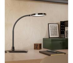 Eglo 902175 - LED reguliuojama stalinė lempa LAURO LED/5,5W/230V 2700/4000/6500K juoda