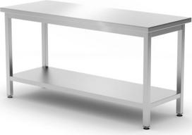 Hendi Centrinis darbo stalas su lentyna "Budget Line" 1200 x 600 x 850 mm - 817179