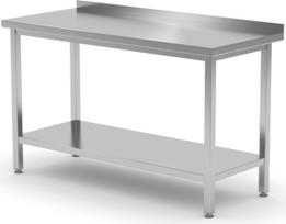 Hendi Viešojo maitinimo staliukas su apvadu ir lentyna 180x70x85 cm - 812761