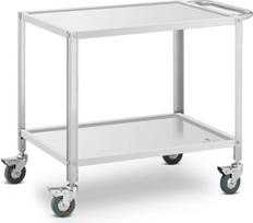 Royal Catering Padavėjo vežimėlis serviravimui 2 lentynos 80 x 57 cm iki 100 kg