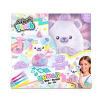 AIRBRUSH PLUSH Rinkinys su aerografu „Kawaii Bear