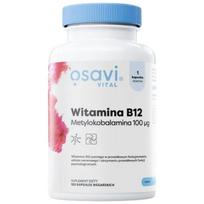 Osavi Vitaminas B12 Metilkobalaminas 100 mcg – 120 kapsulių