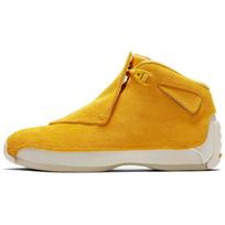 Air Jordan 18 Retro 'Yellow Suede' AA2494-701 44.5 orange
