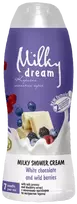 Dušo želė MILKY DREAM Baltas šokoladas ir Miško uogos, 300ml