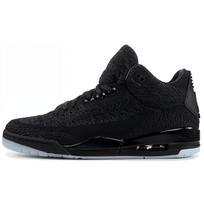 Jordan 3 Retro Flyknit Juodi AQ1005-001 44.5 black