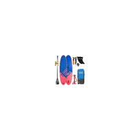 Pripučiama irklentė NKX Windsurf Blue Red 10’4 su aksesuarais