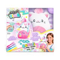 AIRBRUSH  PLUSH Rinkinys su aerografu „Kawaii Kitty", 25 cm