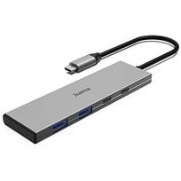 Hama USB-C Hub, 2x USB-C, 2x USB-A 3.2 Gen 2, gray - USB hub 00200147