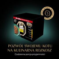 SHEBA padėklas su paukštienos, vištienos, kalakutienos padažu - drėgnas kačių maistas - 32x85g