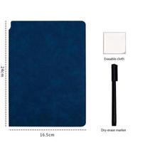 A5 Reusable Whiteboard Notebook Memo Book With Free Whiteboard Pen Erasing Cloth Weekly Planner Portable Notebooks pilka