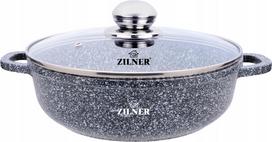 Puodas su marmuro danga ir dangčiu Zilner ZL-7070