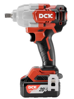 DCK Akumuliatorinis bešepetėlinis smūginis veržliasukis 698 Nm. 1/2, 20V, KDPB698FK, DCK (2x5,0Ah akumuliatorius, įkroviklis)