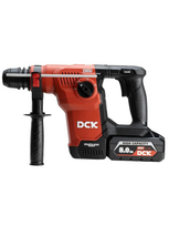 DCK Akumuliatorinis bešepetėlinis perforatorius SDS+, 3,6J, 20V, KRH20V-28R2K, DCK (2x8,0Ah akumuliatorius, įkroviklis)