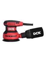DCK Elektrinis ekscentrinis šlifuoklis 125mm, 380W, KSA02-125, DCK
