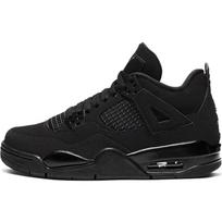 Jordan 4 Retro Black Cat 2020 GS 408452-010 35.5