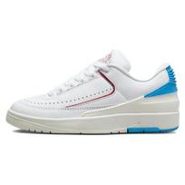 Air Jordan 2 Retro Low NC to Chi Women Sneakers White Fire-Red Dark-Powder-Blue DX4401-164 38