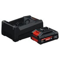 Akumuliatoriaus ir įkroviklio komplektas BOSCH Expert 18 V 4,0Ah CT