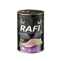 RAFI Cat Adult with rabbit – šlapias kačių maistas – 400g