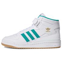 adidas Forum Mid Balti Mėtiniai Vyriški Sportbačiai Debesies Baltumo Metalizuoti Auksiniai Guminiai H00749 41⅓