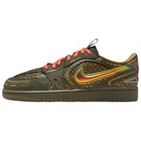 Jordan Air Jordan 1 žemi sportiniai krepšinio bateliai Vintage Unisex Alyvuogių žalia HQ2186-300 38