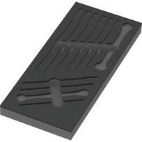 9830 Schaumstoffeinlage für 6000 Joker Set 1, leer schwarz/grau, für Tool Rebel Werkstattwagen