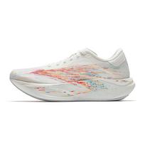 Anta Zone 2 Širdies ritmas 90 Amortizacija Bėgimo bateliai Moteriški Papiruso baltumo/Fluorescuojančio mango oranžinės/Rūmų violetinės spalvos 122625579-5 36
