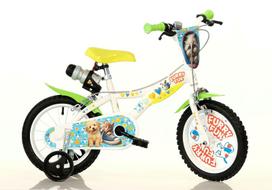 Vaikiškas dviratis Dino Bikes Furry Fun, 14"