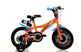 Vaikiškas dviratis Dino Bikes Hot Wheels, 16", oranžinis