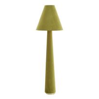 Pastatomas šviestuvas žalios spalvos (aukštis 168 cm) su tekstiliniu gaubtu Devia – Light & Living