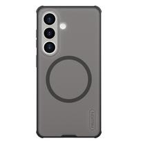Nillkin Super Frosted Shield Pro magnetinis dėklas suderinamas su MagSafe Samsung Galaxy S26 - permatoma juoda