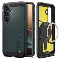 Spigen Tough Armor Mag MagSafe dėklas Samsung Galaxy S26+ - Žalias