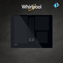 Indukcinė kaitlentė Whirlpool WVH 1065B F KIT su integruotu garų surinkėju - NEMOKAMAS PRISTATYMAS