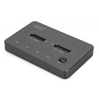 Digitus NVME CLONE STATION USB C 2 BAY NVME DUPLICATOR M.2 SSD DA-71545-1