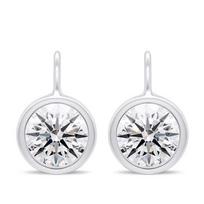 Sidabriniai auskarai su cirkoniu moterims Brilio Silver EA383W sBS1899