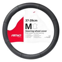 Automobilio vairo užvalkalas 37-39 cm, natūrali oda, SWC-48-M