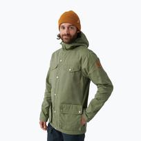 Vyriška vėjui atspari striukė Fjällräven Greenland green